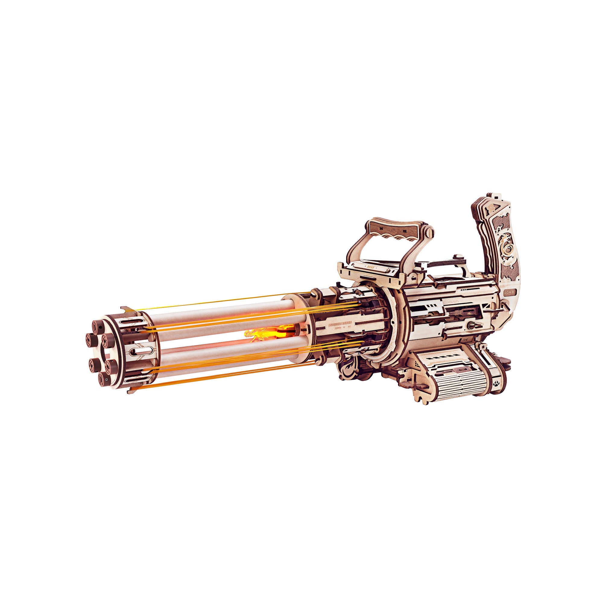 Hands Craft  | Rotating-Barrel Machine Gun w/ LED Lights