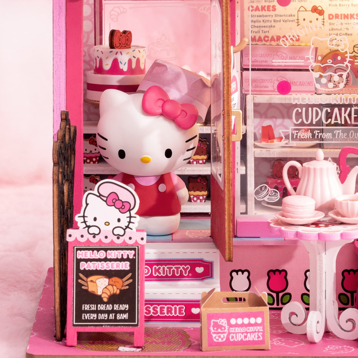 DIY Miniature House Kit |Hello Kitty® Patisserie