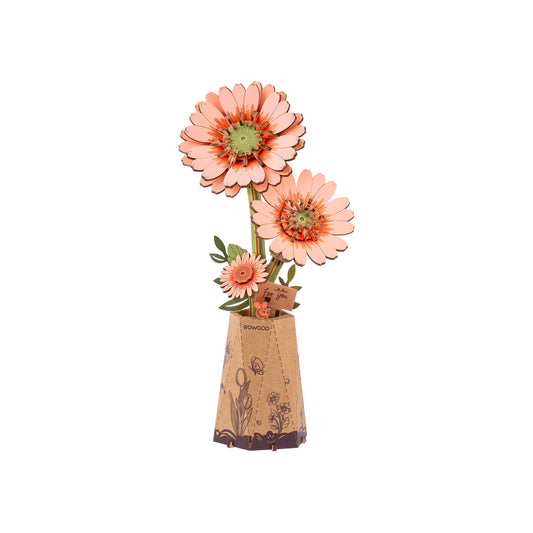 Hands Craft | Orange Gerbera Daisy