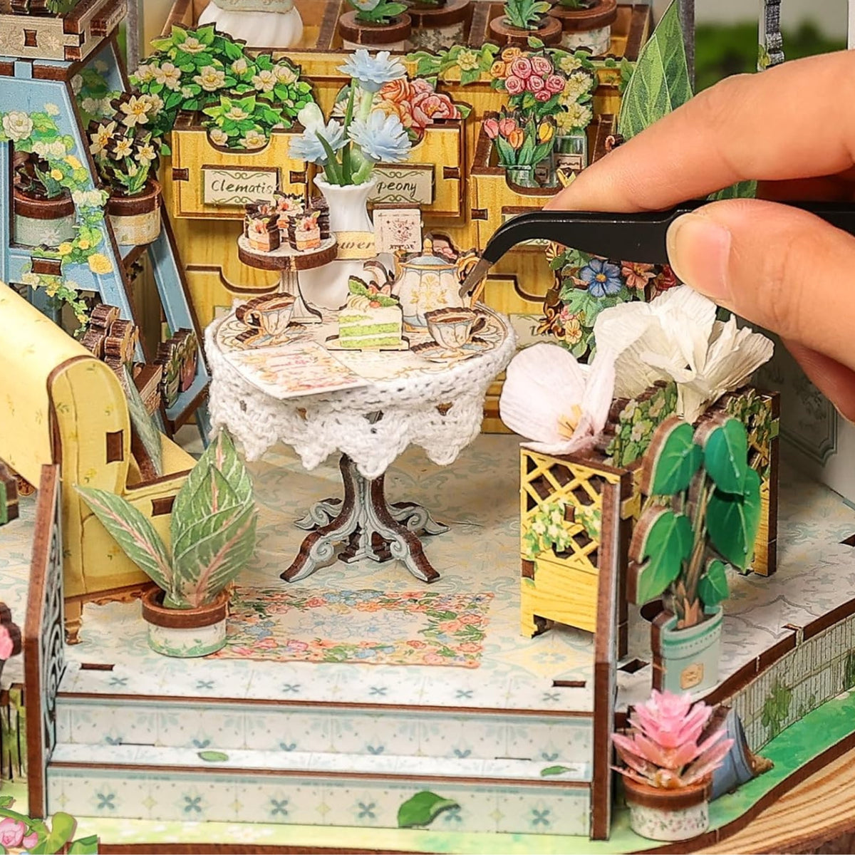 DIY Miniature House Kit | Windsor Flower House
