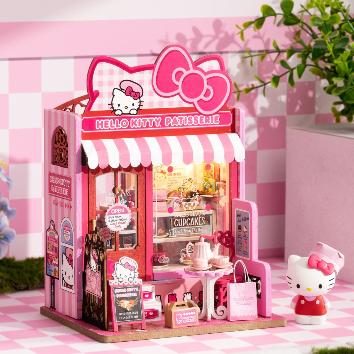 DIY Miniature House Kit |Hello Kitty® Patisserie
