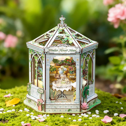 DIY Miniature House Kit | Windsor Flower House