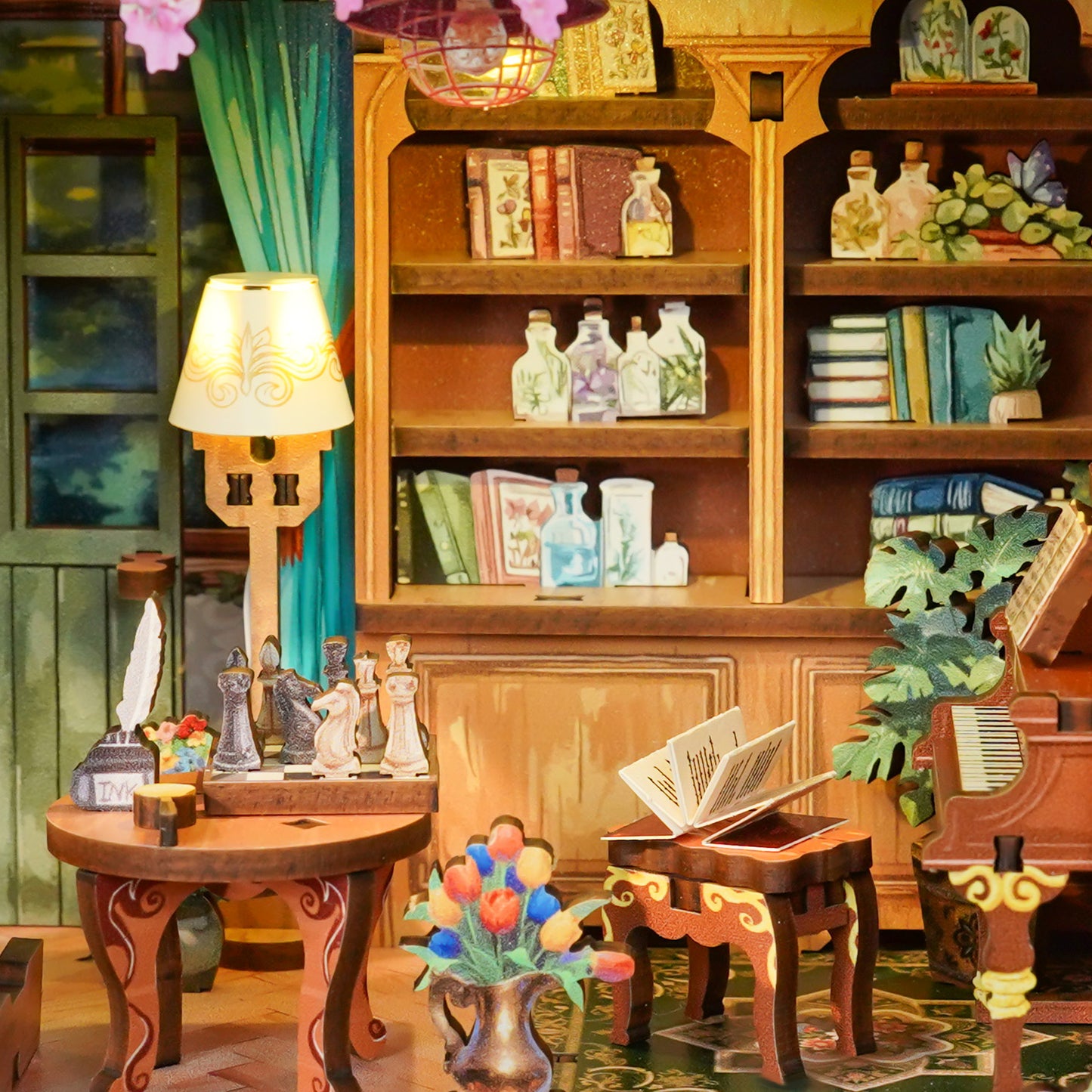 DIY Miniature Book Nook Kit | Blossom Time