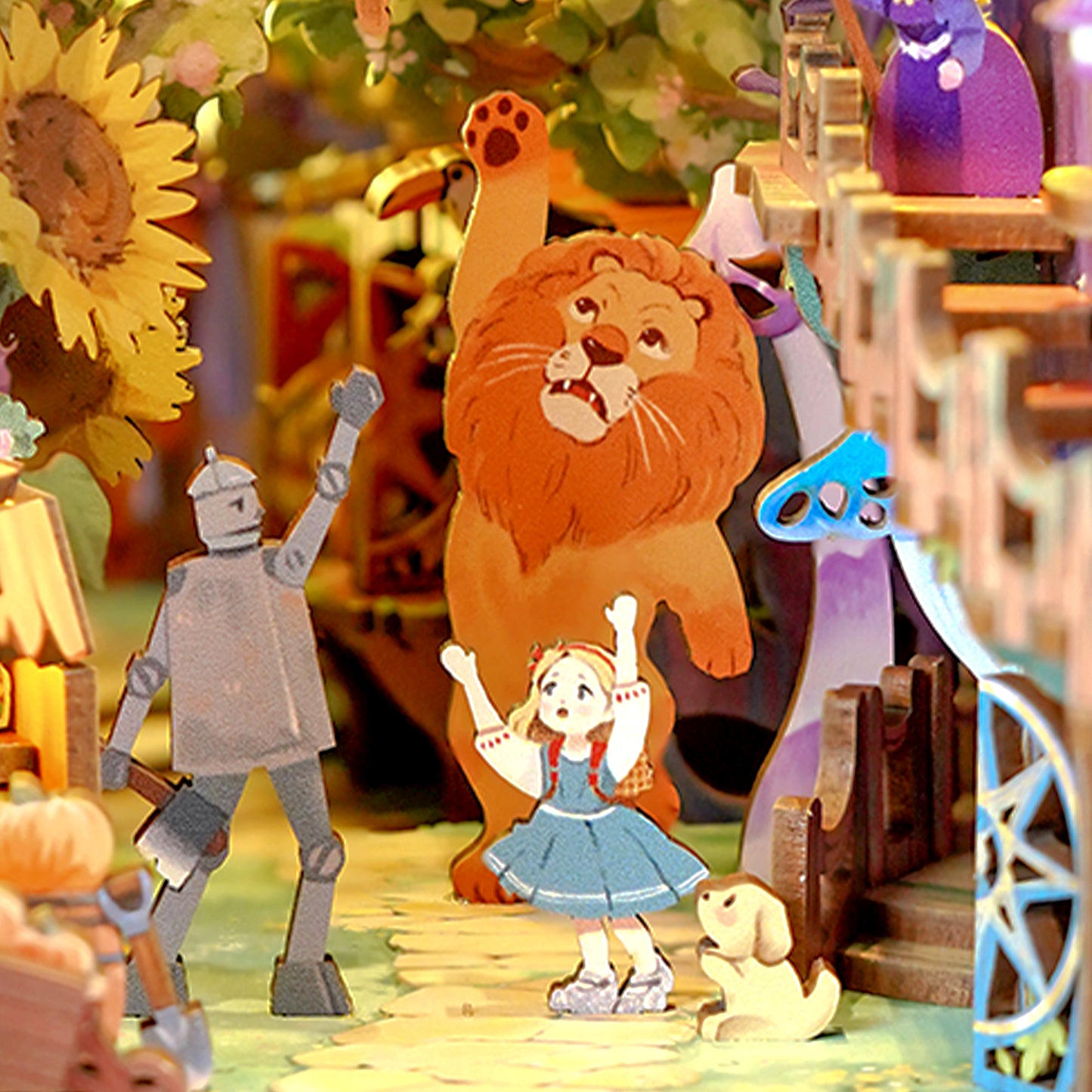 DIY Miniature Book Nook Kit | Dorothy's Journey