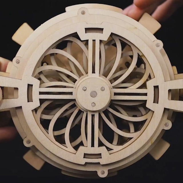 3D Mechanical Wooden Puzzle | Perpetual Calendar