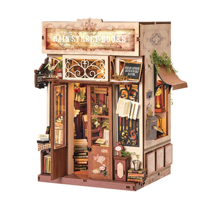 DIY Miniature Book Nook Kit | Main Street Books