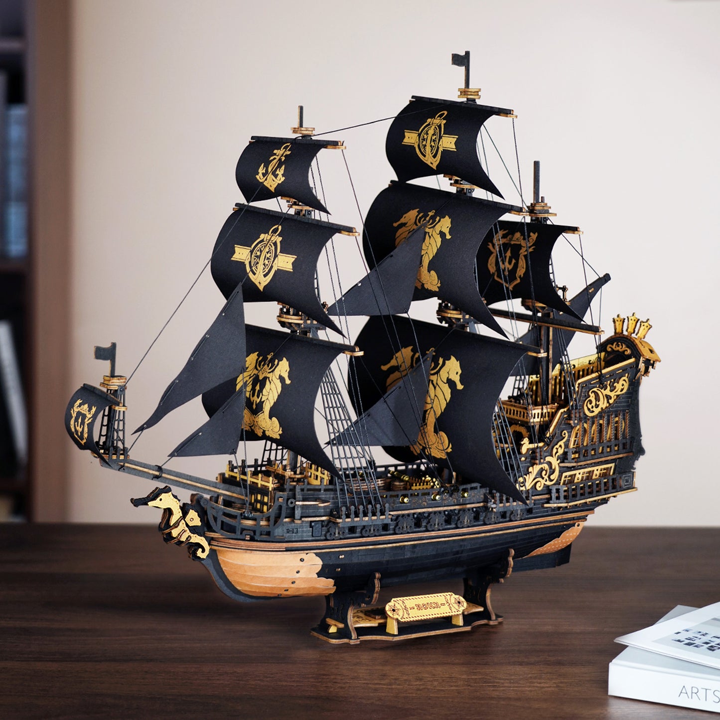 3D Wooden Puzzle | The Seahorse Barque