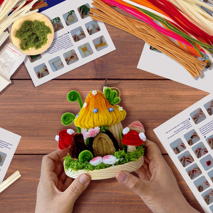 Hands Craft | Mushroom House
