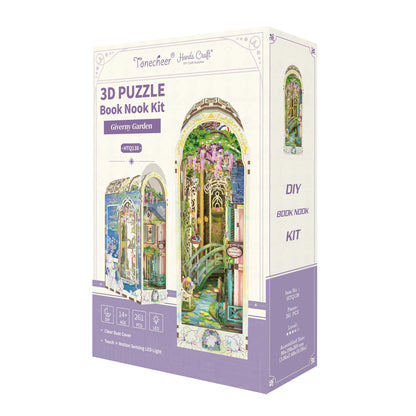 DIY Miniature Book Nook Kit | Giverny Garden