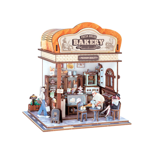 DIY Miniature House Kit | Fresh Bread Bakery
