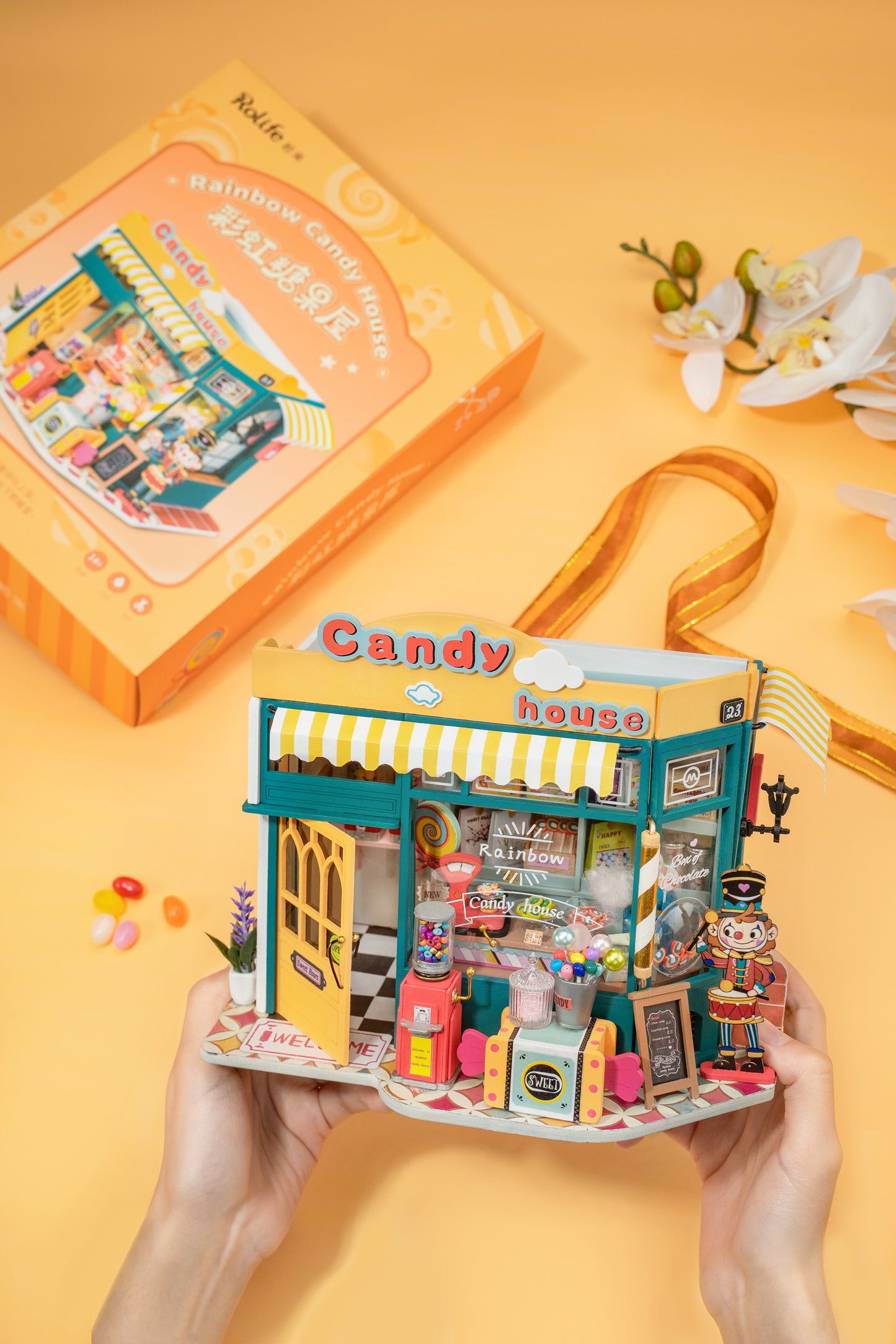 DIY Miniature House Kit | Rainbow Candy House