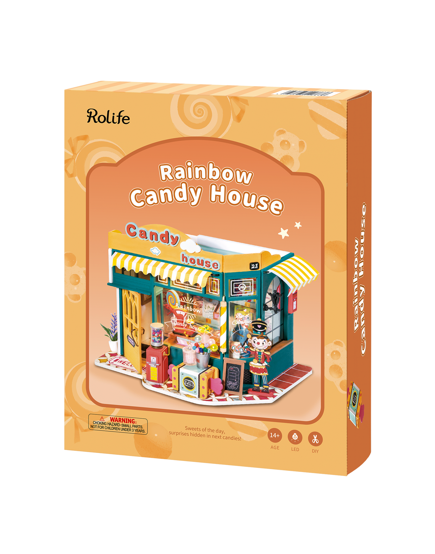 DIY Miniature House Kit | Rainbow Candy House
