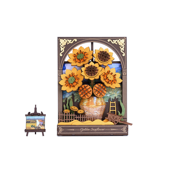 Hands Craft | Golden Sunflower w/ LED Lights