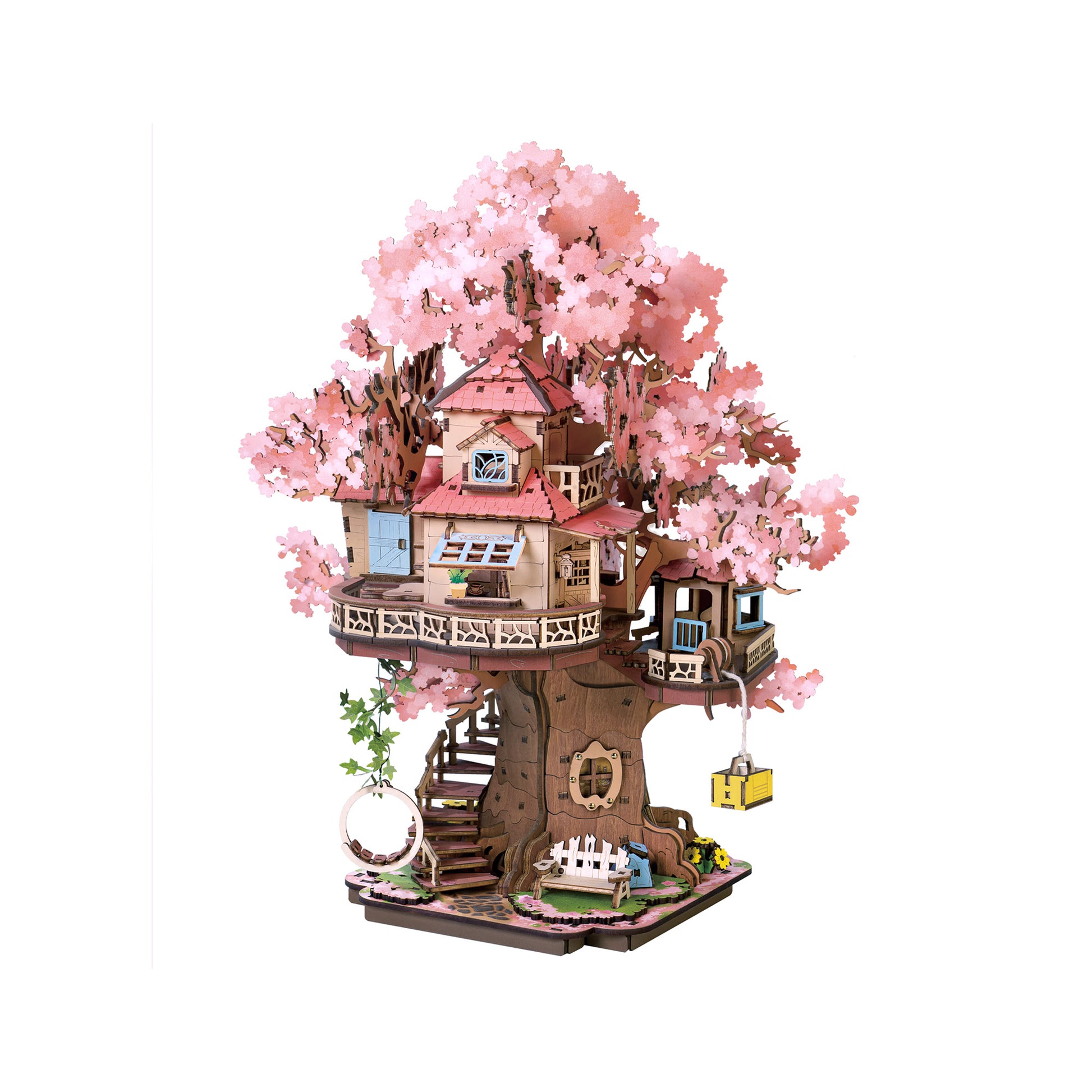 Hands Craft 3D Wooden Puzzle | Sakura Tree House