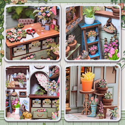 Hands Craft DIY Book Nook Kit | Champs-Élysées Florist