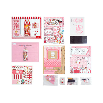 Hands Craft DIY Book Nook Kit | Hello Kitty® Sweet Shop