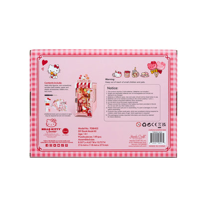 Hands Craft DIY Book Nook Kit | Hello Kitty® Sweet Shop