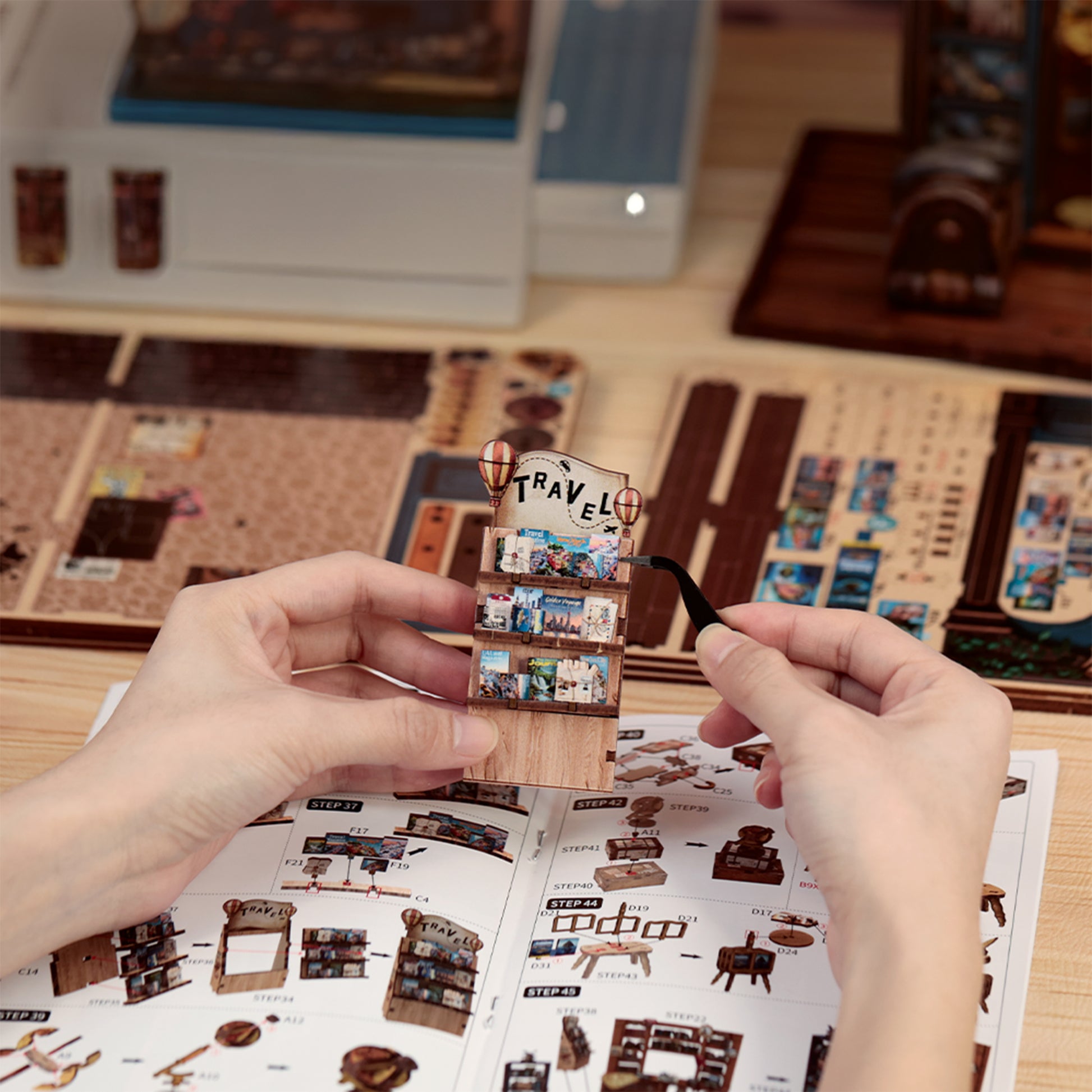 Hands Craft DIY Book Nook Kit | Journey Trace Bookshop