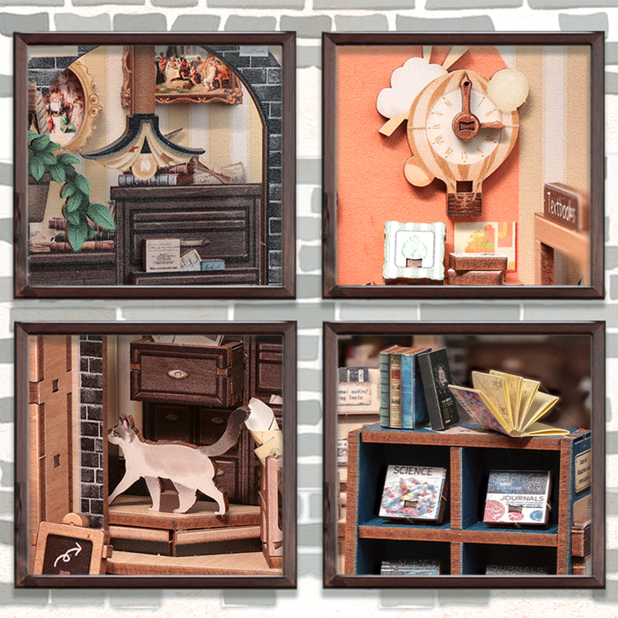 Hands Craft DIY Book Nook Kit | The Scholar's Bookstore
