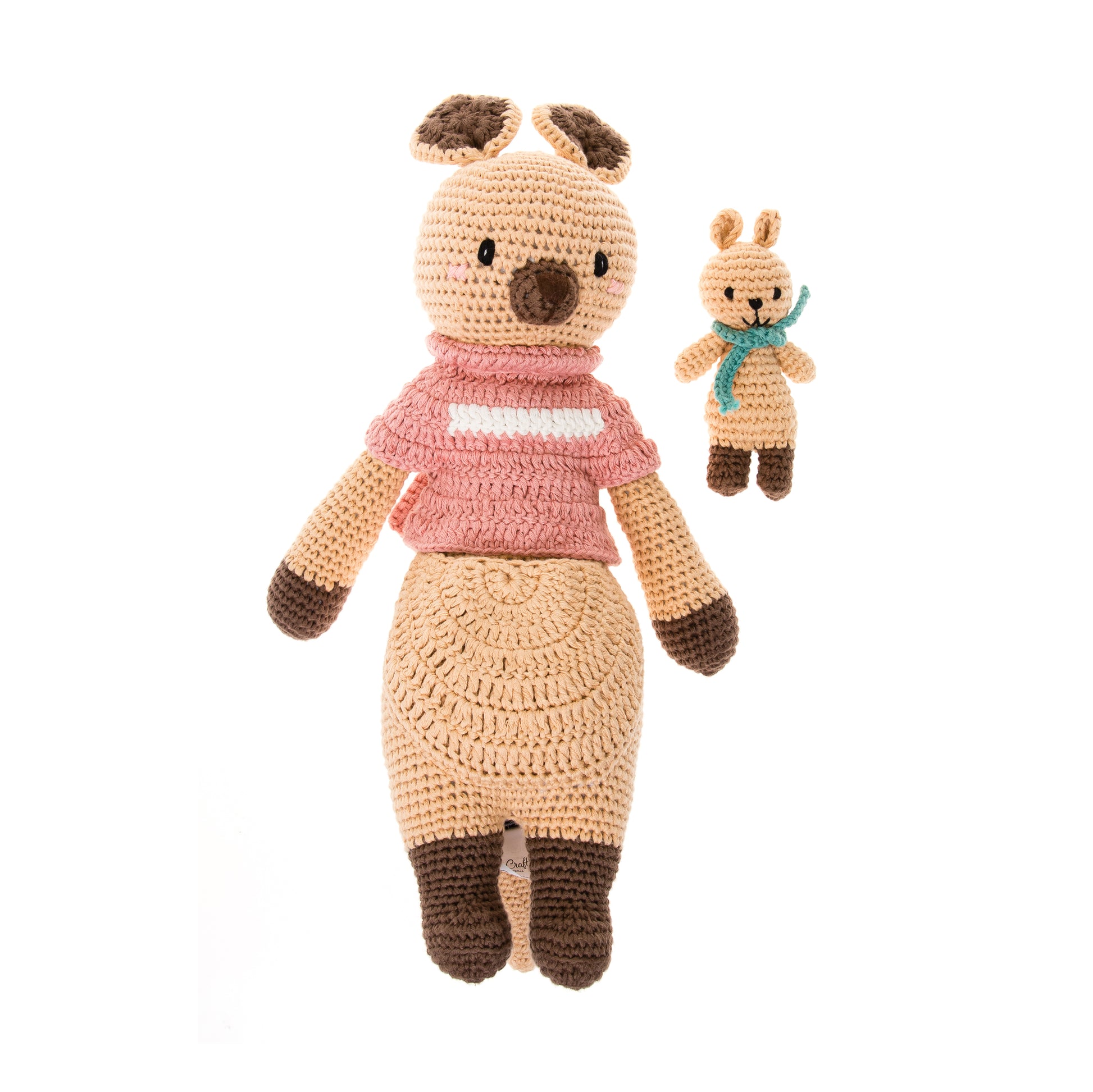 Hands Craft DIY Minatures Hand-Crochet Plush Doll | Karo Standing
