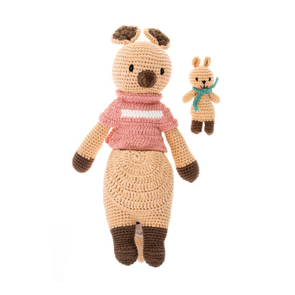 Hands Craft DIY Minatures Hand-Crochet Plush Doll | Karo Standing