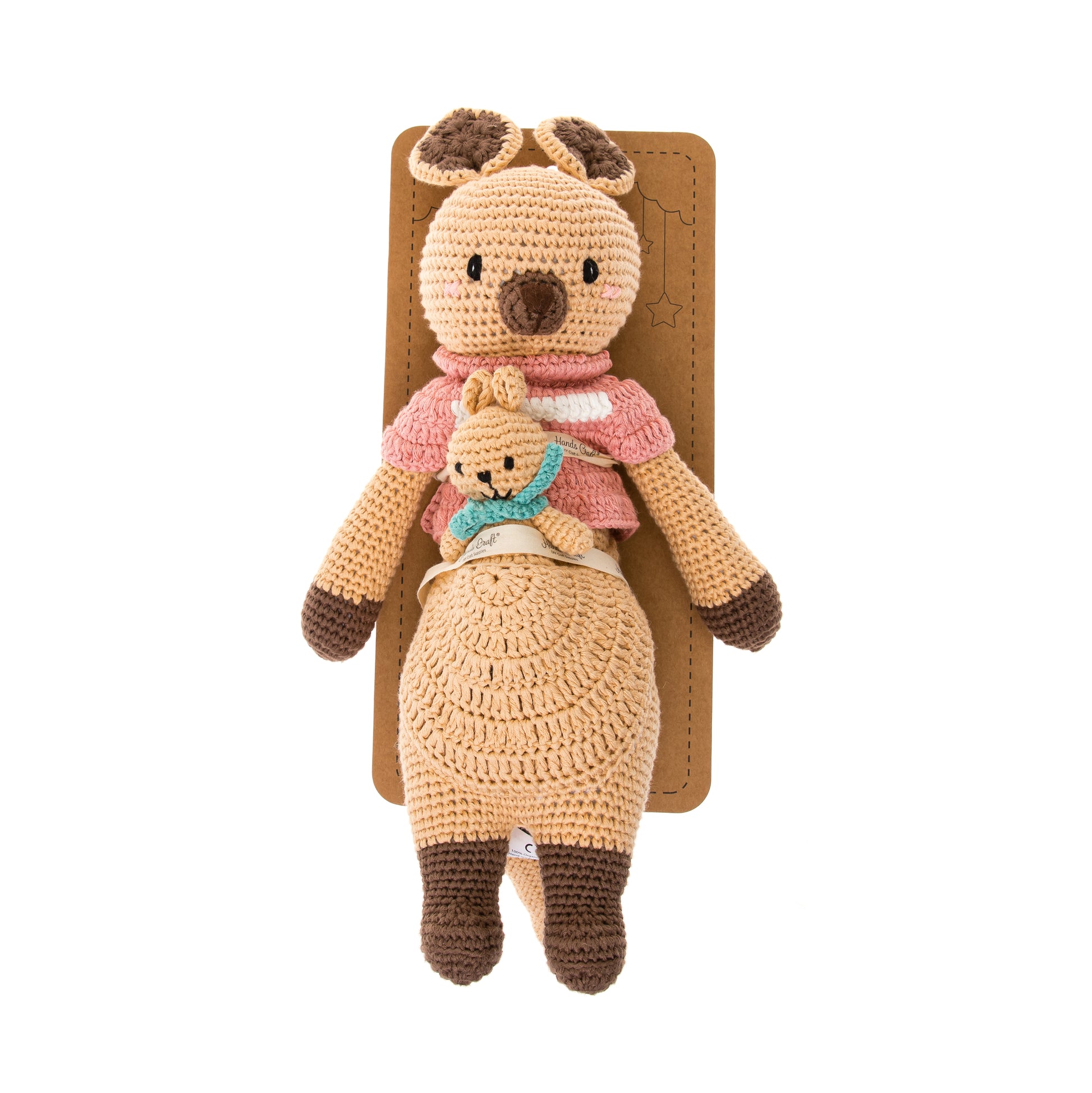 Hands Craft DIY Minatures Hand-Crochet Plush Doll | Karo Standing