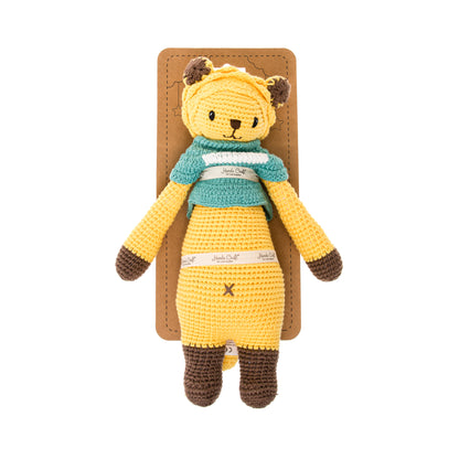 Hands Craft DIY Minatures Hand-Crochet Plush Doll | Leo Standing