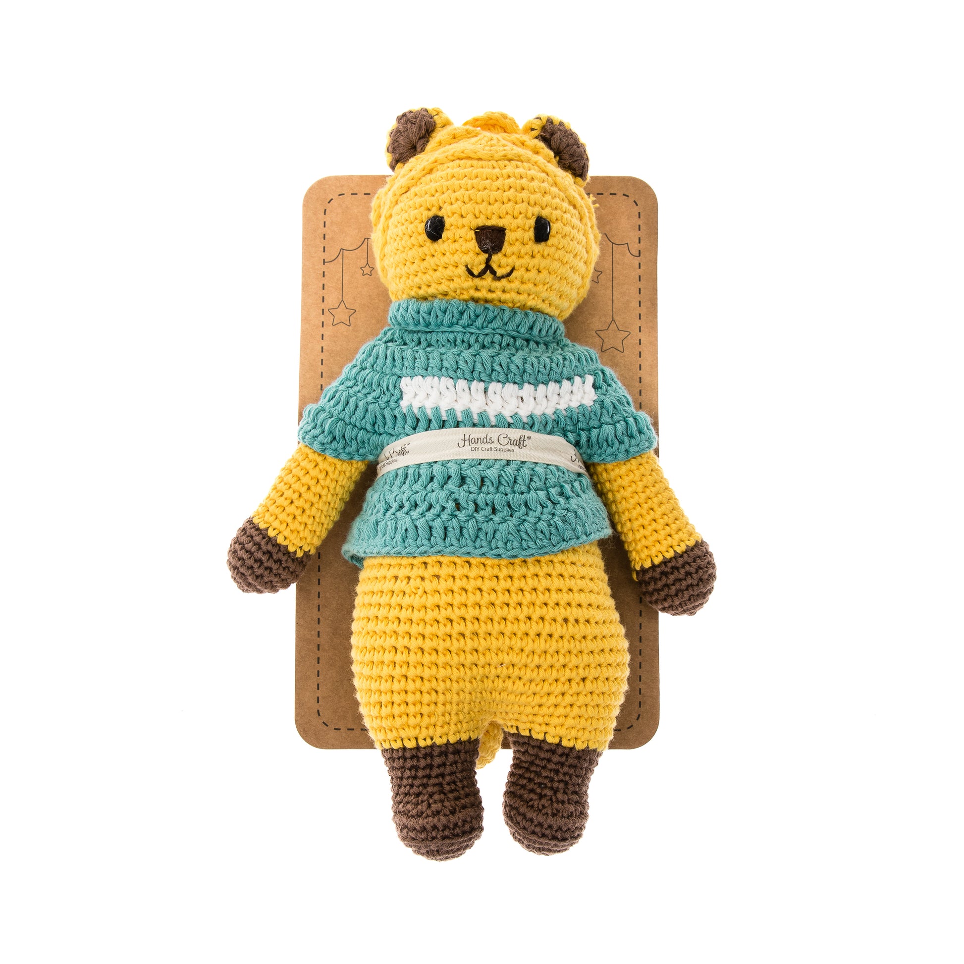 Hands Craft DIY Minatures Hand-Crochet Plush Doll | Little Knight Leo