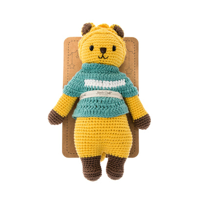 Hands Craft DIY Minatures Hand-Crochet Plush Doll | Little Knight Leo