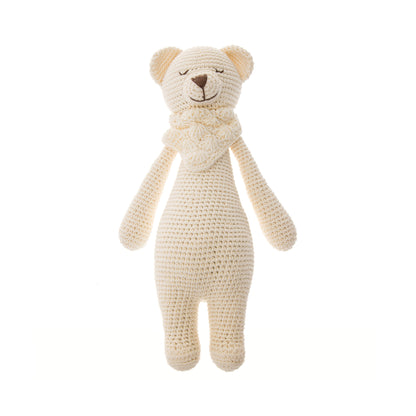 Hands Craft DIY Minatures Hand-Crochet Plush Doll | Platinum Bobbie The Softie