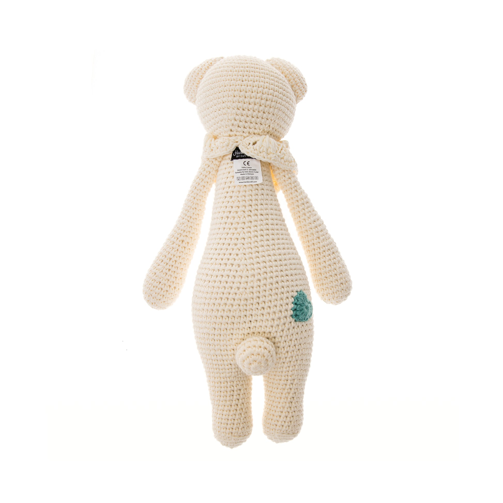 Hands Craft DIY Minatures Hand-Crochet Plush Doll | Platinum Bobbie The Softie