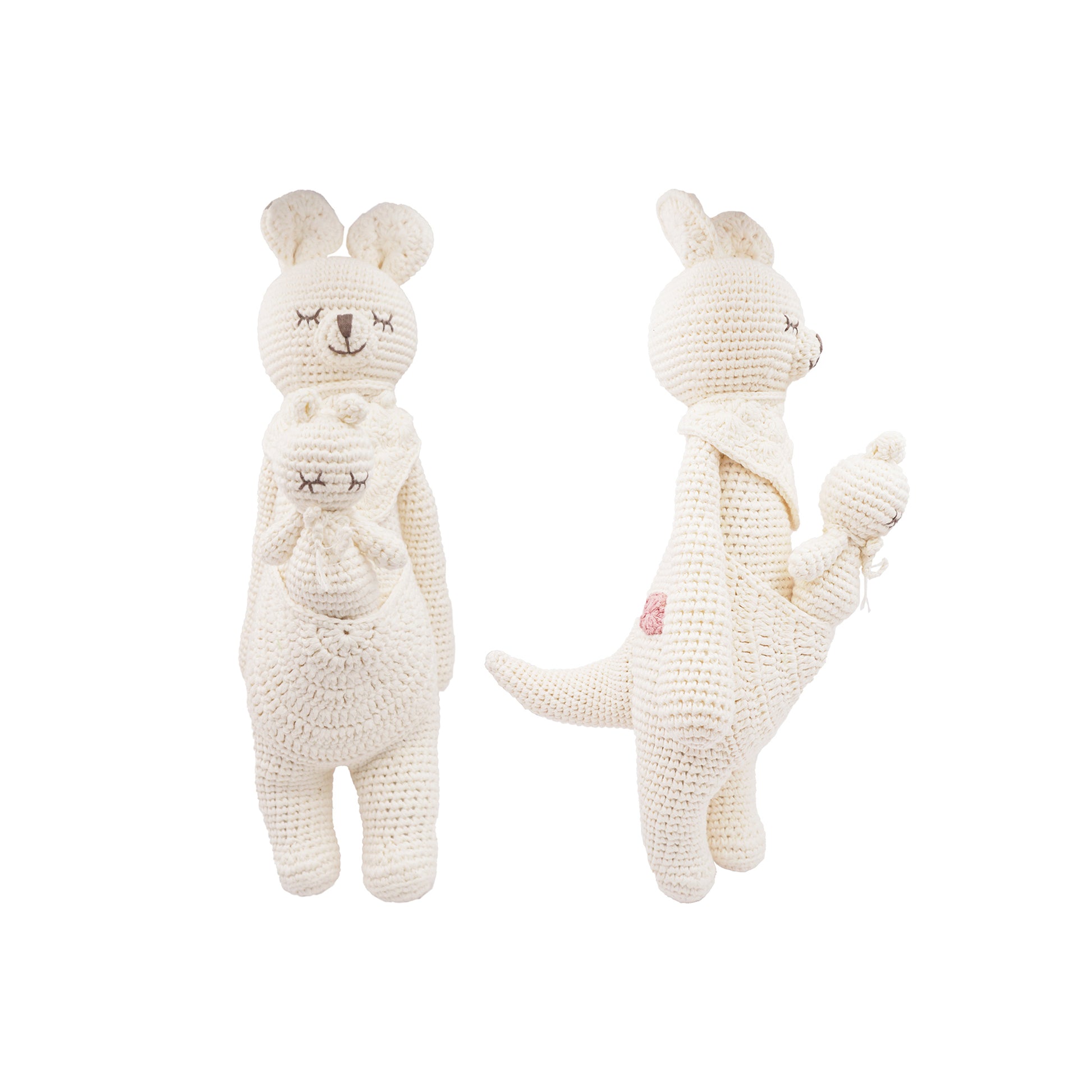 Hands Craft DIY Minatures Hand-Crochet Plush Doll | Platinum Karo The Softie