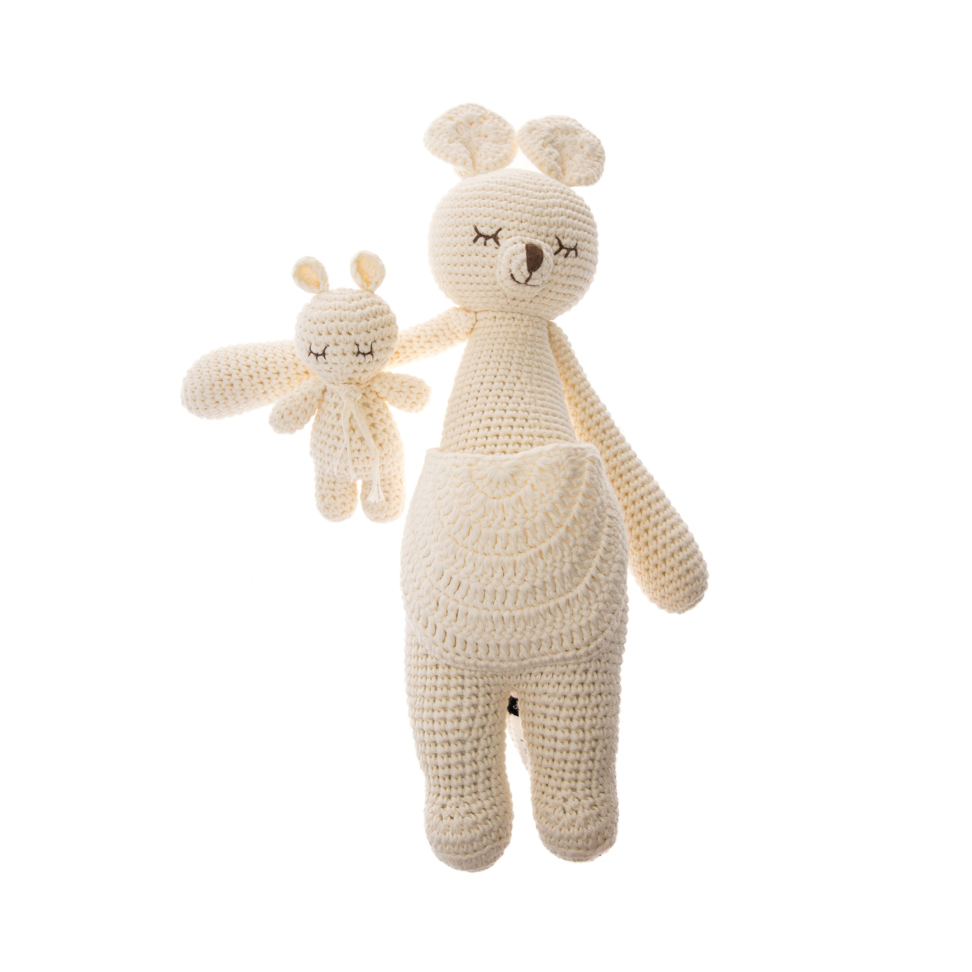 Hands Craft DIY Minatures Hand-Crochet Plush Doll | Platinum Karo The Softie