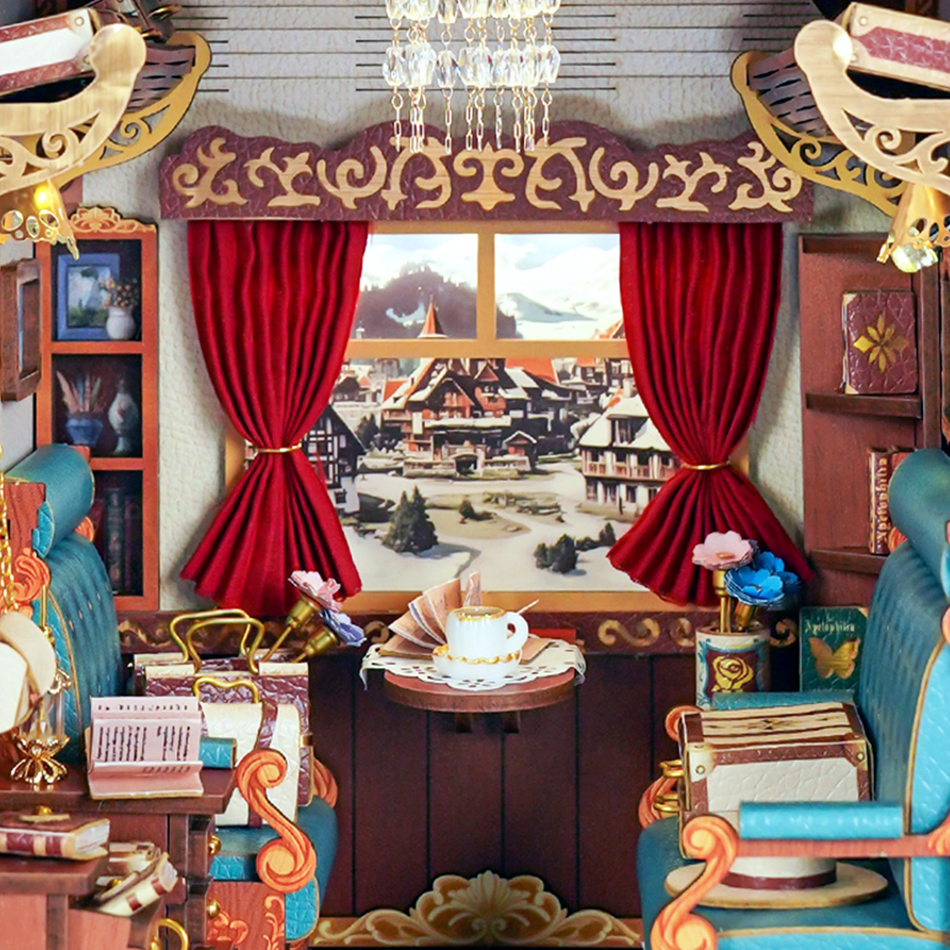 Hands Craft DIY Miniature Book Nook Kit | European Travels