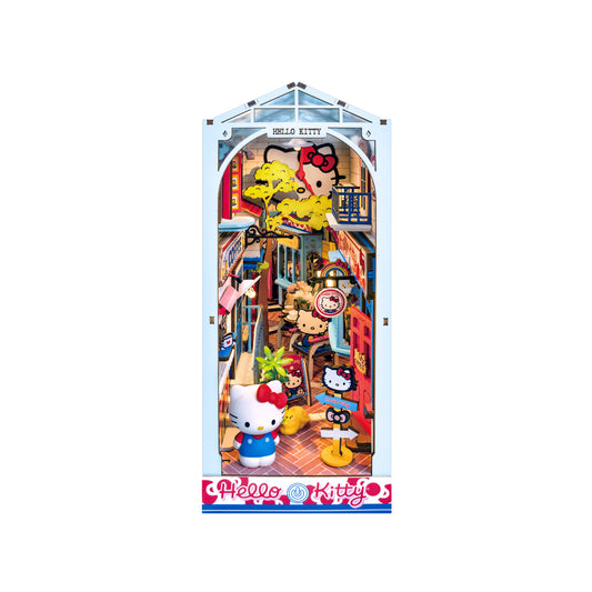 Hands Craft DIY Miniature Book Nook Kit | Hello Kitty® Town Square