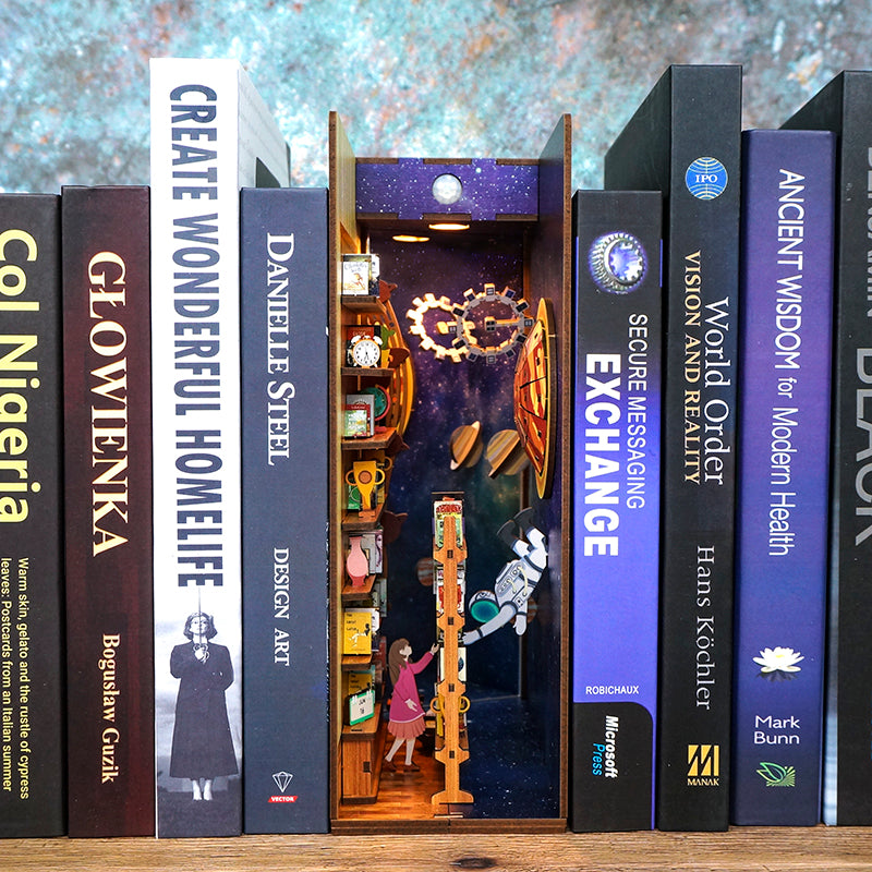 Hands Craft DIY Miniature Book Nook Kit | Interstellar