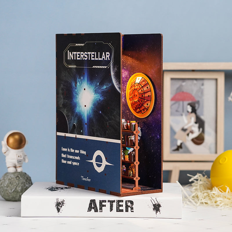 Hands Craft DIY Miniature Book Nook Kit | Interstellar