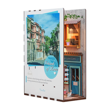 Hands Craft DIY Miniature Book Nook Kit | Island of Love