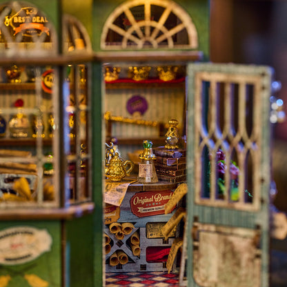 Hands Craft DIY Miniature Book Nook Kit | Magic Shop