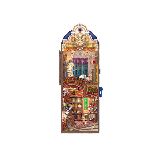 Hands Craft DIY Miniature Book Nook Kit | Magical Library