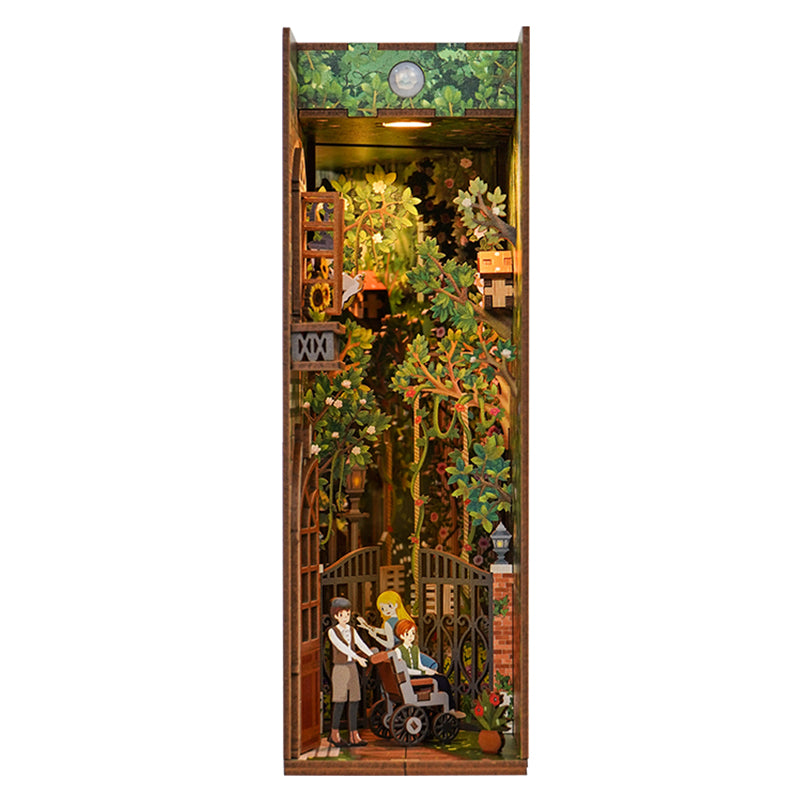 Hands Craft DIY Miniature Book Nook Kit | Secret Garden