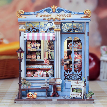 Hands Craft DIY Miniature Book Nook Kit | Sweet Marie