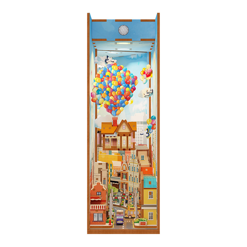 Hands Craft DIY Miniature Book Nook Kit | Travel with the Wind