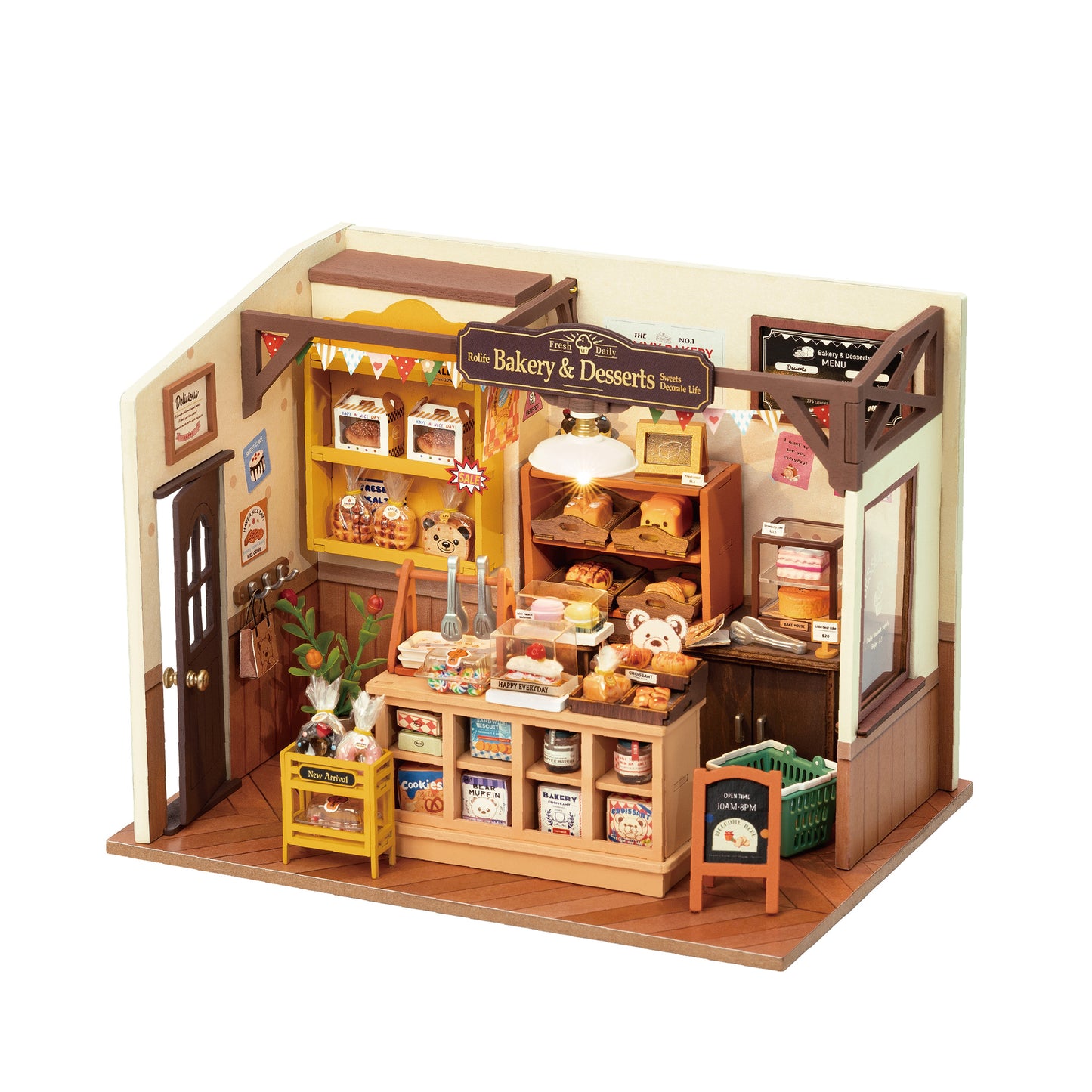 Hands Craft DIY Miniature House Kit | Becka's Baking House