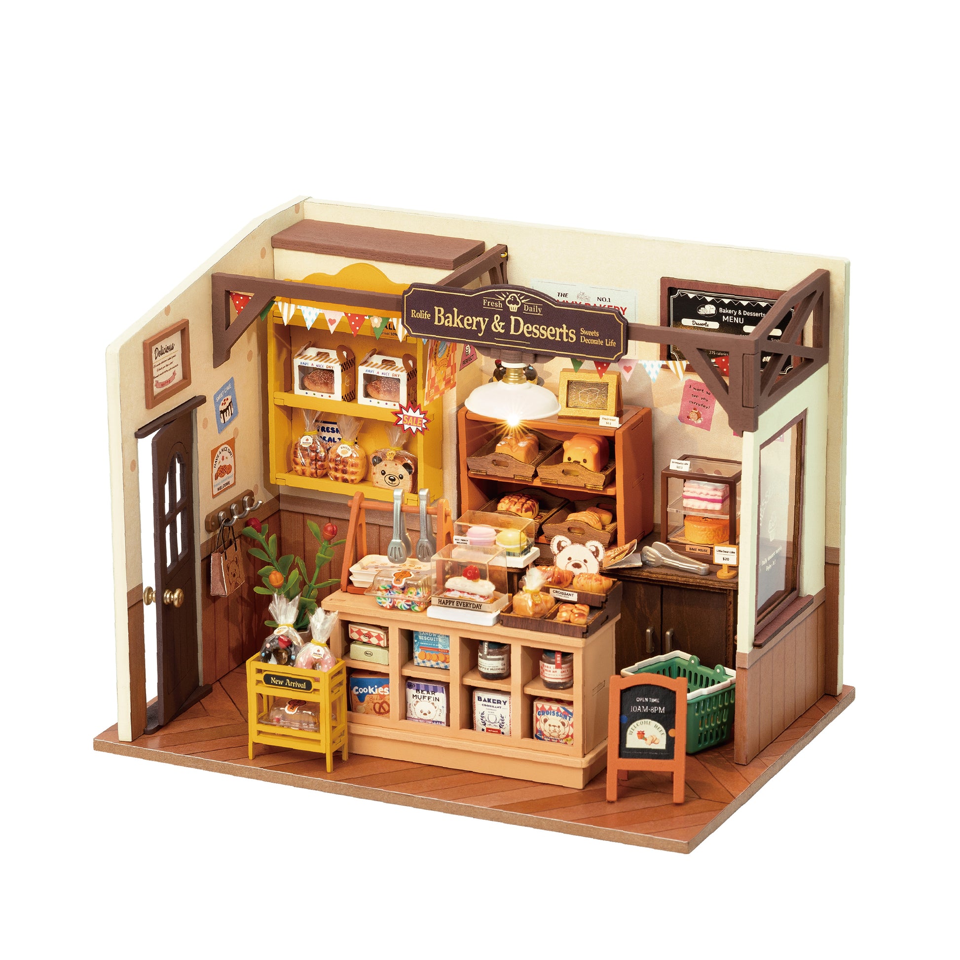 Hands Craft DIY Miniature House Kit | Becka's Baking House