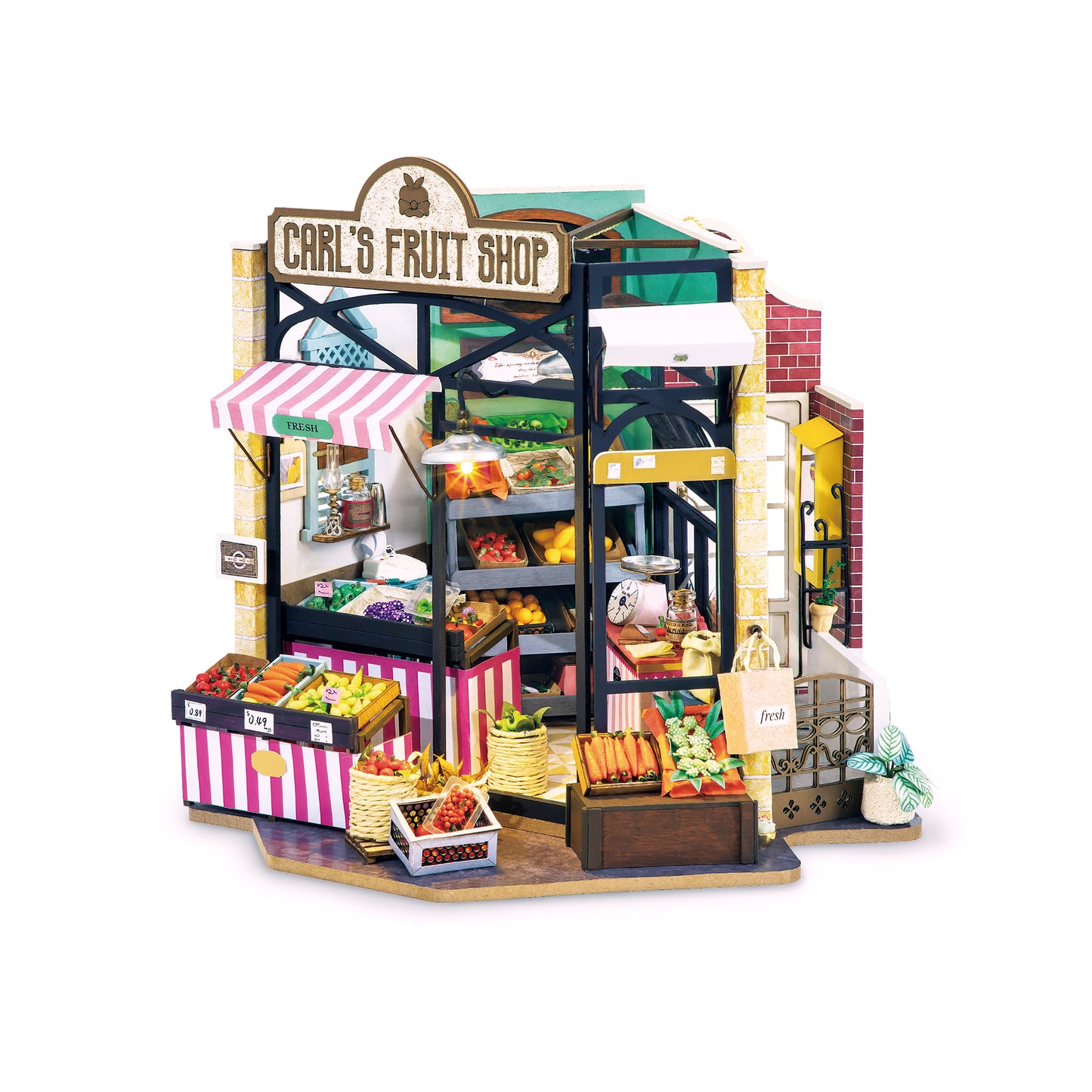 Hands Craft DIY Miniature House Kit | Carl's Fruit Shop