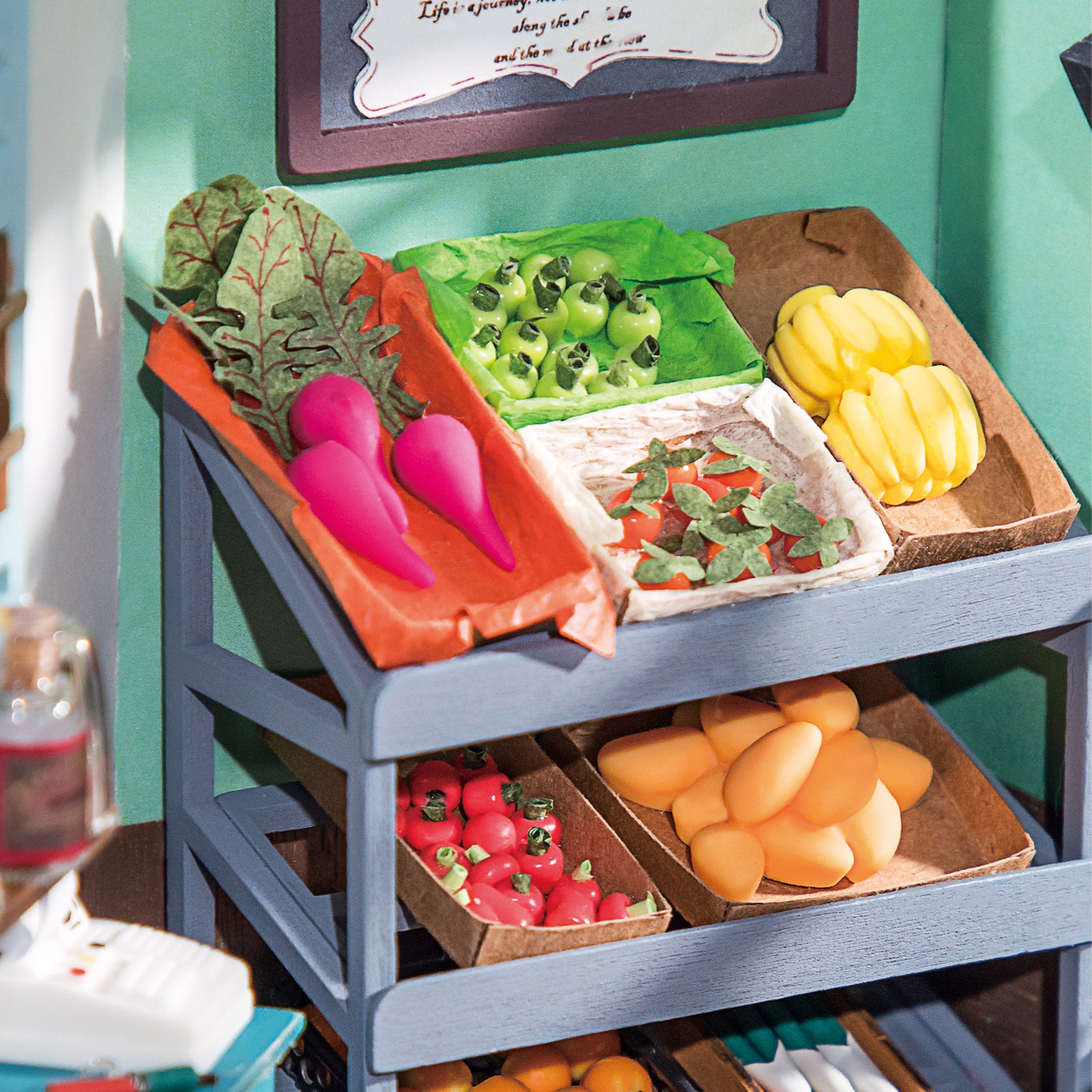 Hands Craft DIY Miniature House Kit | Carl's Fruit Shop