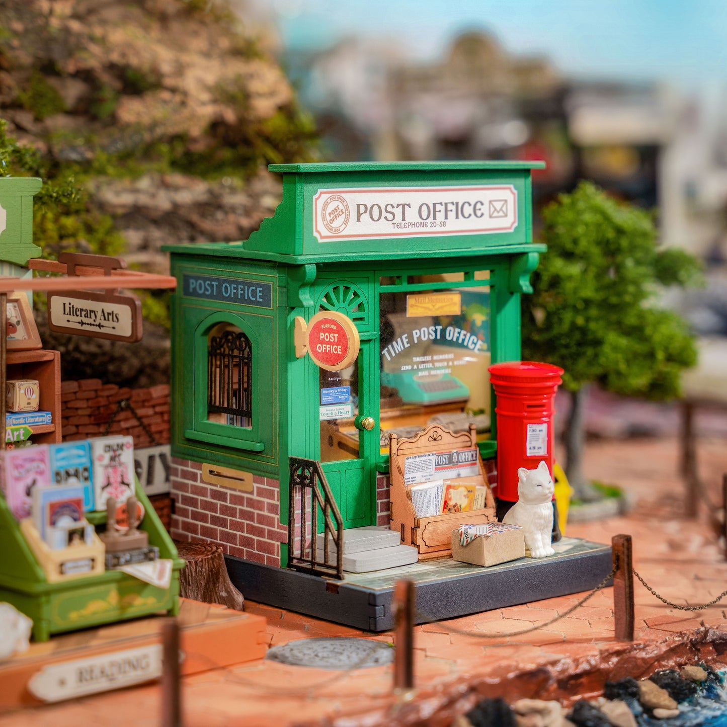 Hands Craft DIY Miniature House Kit | Century Post Office