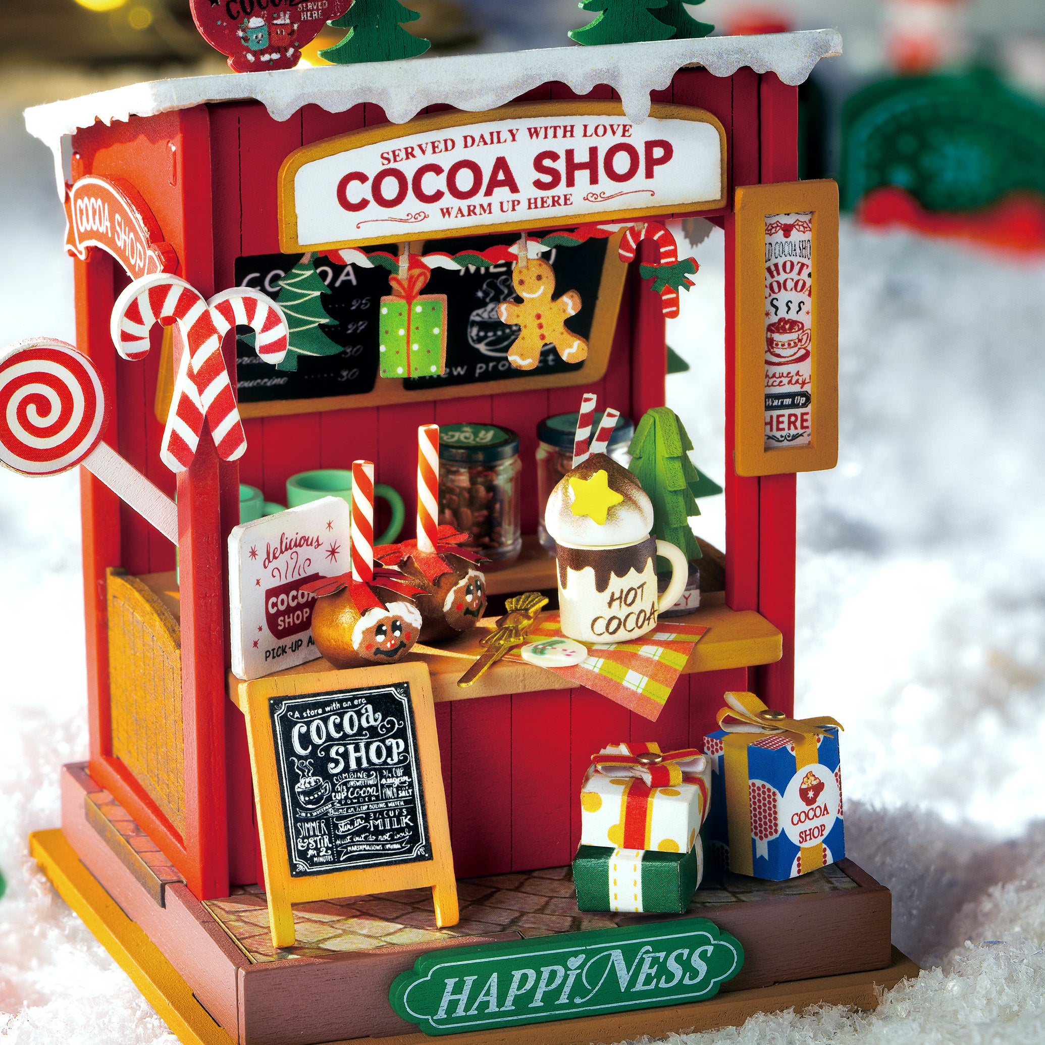 Hands Craft DIY Miniature House Kit | Cocoa Shop