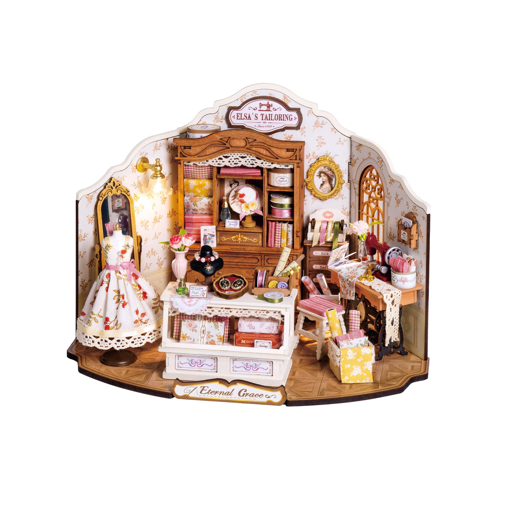 Hands Craft DIY Miniature House Kit | Elsa's Tailoring